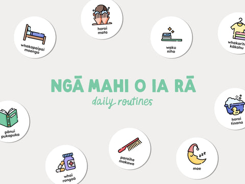 Ngā mahi o ia rā | Daily routines