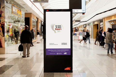 oOh!media NZ Champions Women-Led Businesses for International Women's Day | Maimoa Creative