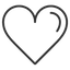 line icon heart