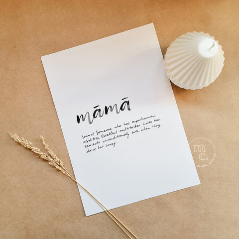 Custom Hand-lettered Print