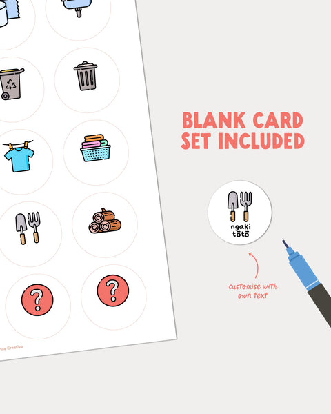 Chore Cards | Visual Routine Chart Add-on