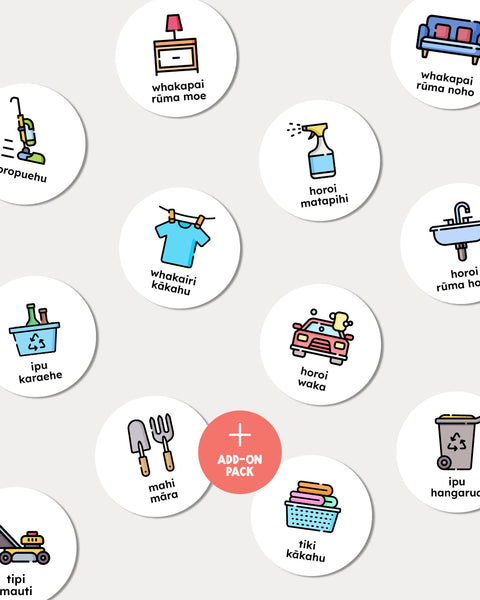 Chore Cards | Visual Routine Chart Add-on