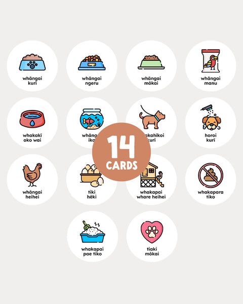 Pet Care Cards | Visual Routine Chart Add-on