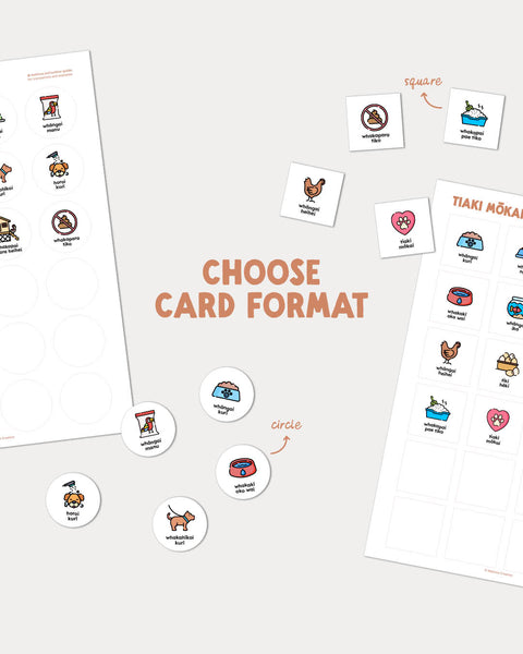 Pet Care Cards | Visual Routine Chart Add-on