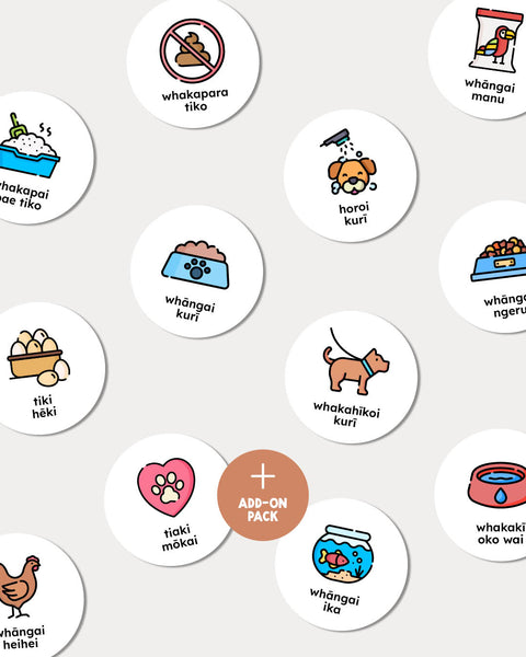 Pet Care Cards | Visual Routine Chart Add-on