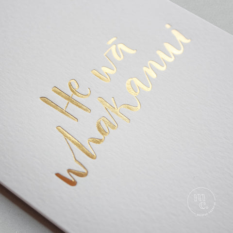 he-wa-whakanui-its-a-time-of-celebration-greeting-card-maimoa-creative-close-up