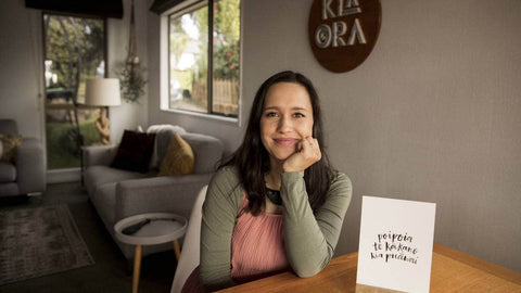 Stuff NZ: "Bringing reo Māori home, with fry bread and calligraphy"
