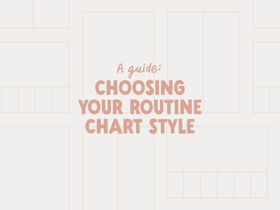 Choosing Symbol Routine Choosing Your Routine Chart Style | Maimoa Creative
