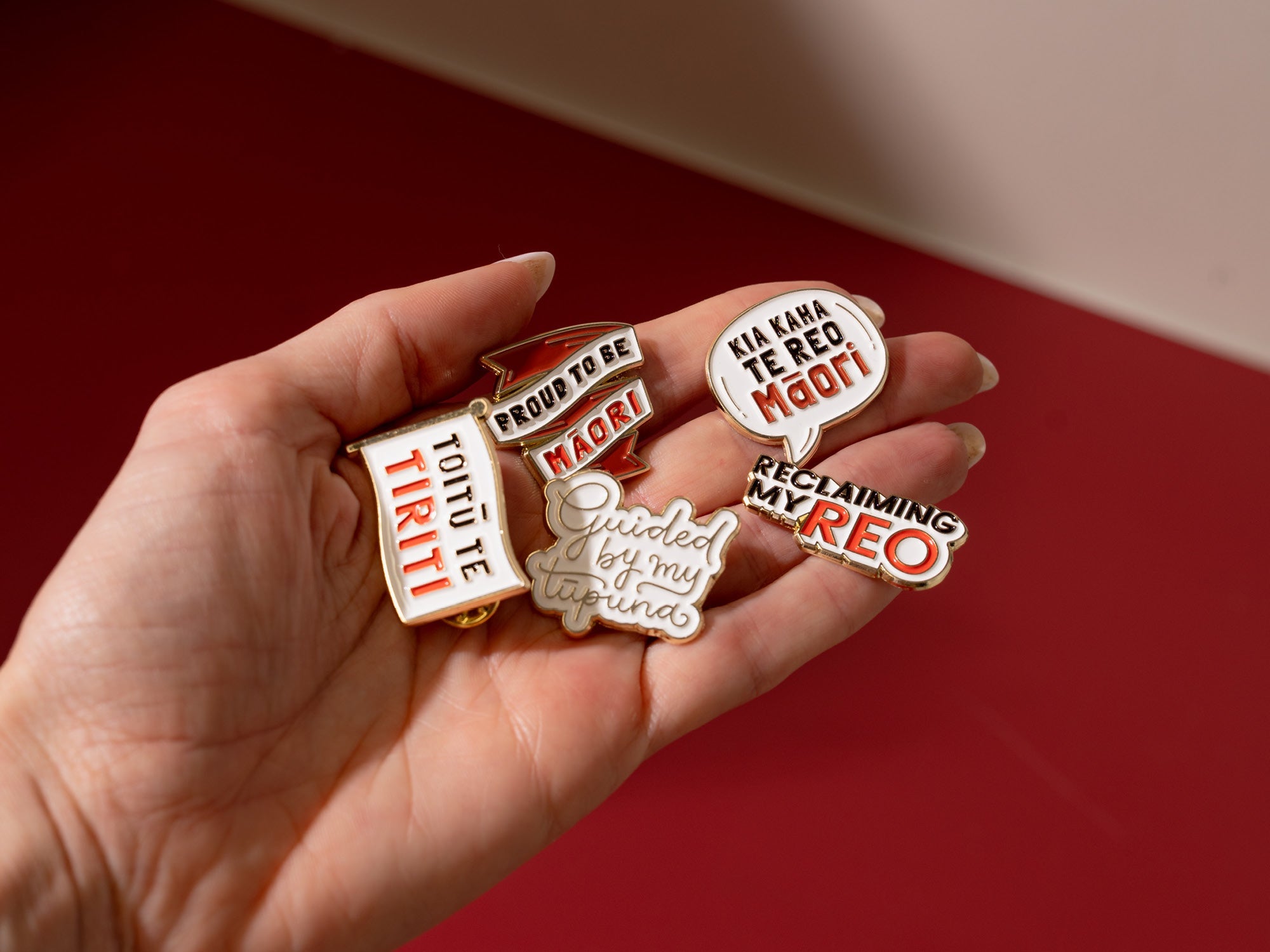 Enamel Pins | Bold Collection | Maimoa Creative