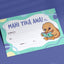 Mahi tika ana bilingual Māori certificate for primary school students – classroom award certificate with cute kiwi illustration reading a book