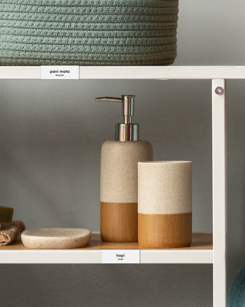 Printable Māori Labels | Bathroom