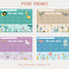 Te reo Māori routine chart themes for kids including zoo dinosaur unicorn and sea printable charts