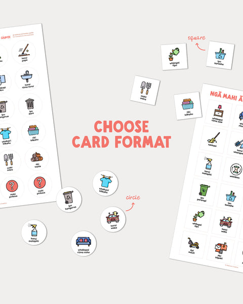 Chore Cards | Visual Routine Chart Add-on