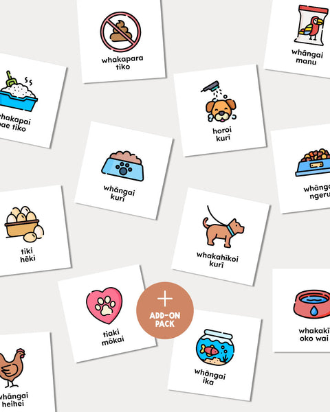 Pet Care Cards | Visual Routine Chart Add-on