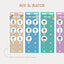 Mix and match te reo Māori modular routine chart for multiple tamariki printable home routine system