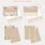 Dinosaur theme te reo Māori printable routine chart templates with plain colour-only chart options