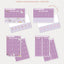 Unicorn theme te reo Māori printable routine chart templates with plain colour-only chart options
