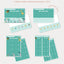Zoo theme te reo Māori printable routine chart templates with plain colour-only chart options