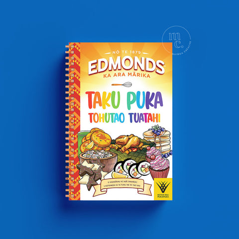 Taku Puka Tohutao Tuatahi | Māori Illustrated Cookbook