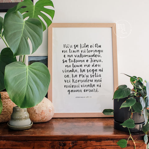 custom print / hand-lettered print / handlettered print / bespoke print / wall art / whakataukī / whakatauki / Māori proverb / Maori proverb / te reo Māori / te reo Maori / fijian
